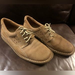 Tommy Bahama Tan suede shoes Used